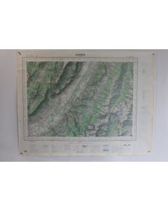 Ancienne Carte IGN Domène 1/50000