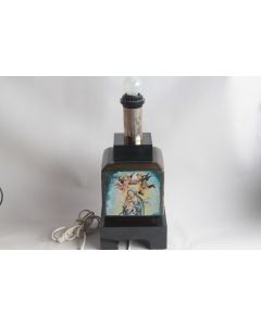 Pied de lampe peint Icône Vierge à l'enfant