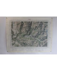 Ancienne Carte IGN La Mure 1/50000 type 1922