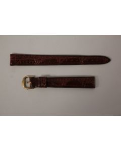 RAYMOND WEIL Bracelet pour montre croco marron 12 mm