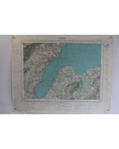Ancienne Carte IGN Douvaine 1/50000 type 1922