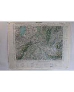 Ancienne Carte IGN Annemasse 1/50000 type 1922