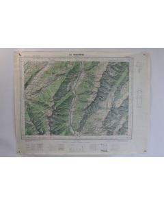 Ancienne Carte IGN La Rochette 1/50000 type 1922