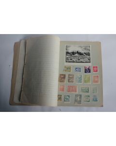 Timbres bois gravé camp prisonniers polonais Murnau 1944 Kluzniak WW2