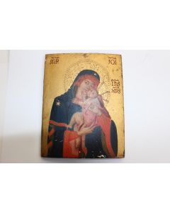 Ancienne icône Vierge à l'enfant