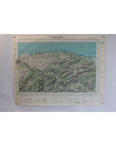 Ancienne Carte IGN Orcières 1/50000 type 1922