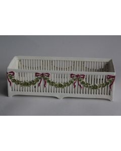 Jardinière porcelaine ajourée Max Roesler Allemagne