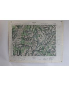 Ancienne Carte IGN Embrun 1/50000 type 1922