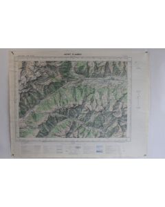 Ancienne Carte IGN Mont d'Ambin 1/50000 type 1922