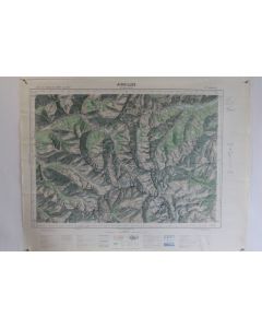 Ancienne Carte IGN Aiguilles 1/50000 type 1922