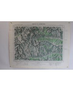 Ancienne Carte IGN Aiguille de Chambeyron 1/50000