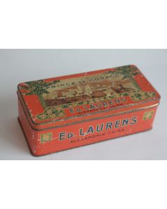 Boîte à Cigarettes tôle Ed. Laurens Prince de Monaco