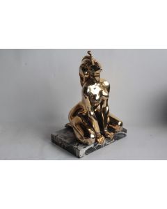 Sculpture Pilar FRANCESCH Le Sphinx Femme nue