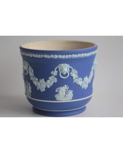Cache pot porcelaine biscuit Wedgwood