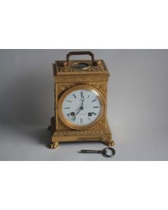 Pendulette d'officier Grande Sonnerie Vaucher Suisse Empire