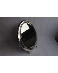 Grand miroir psyché XIXe siècle argent