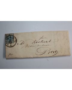Marque postale Autriche empire 9 kreuzer type III 1855