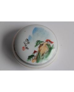 Boite porcelaine pour cire à cacheter Chine