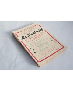 Journal technique des annonceurs La Publicité 1908 complet