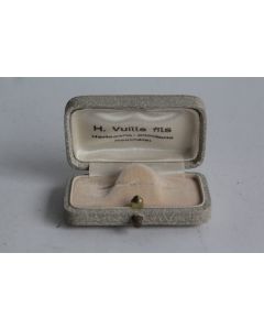 Ancien petit écrin pour bijoux H. Vuille fils Neuchâtel