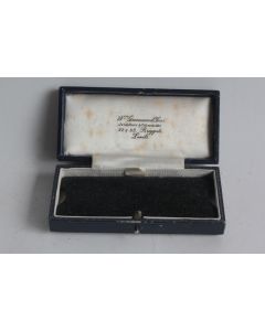 Écrin pour bijoux cuir doré au fer XIXe siècle Greenwood Sons