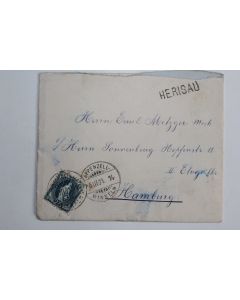 Enveloppe Herisau Allemagne cachet Appenzellwinkeln 1901