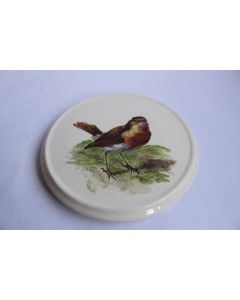 Dessous de bouteille faience de Sarreguemines