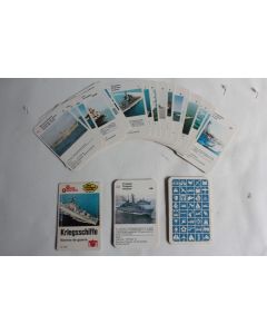Jeu de cartes Quiz-Quartett Navires de Guerre