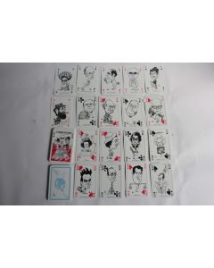 Jeu de cartes Poker politique français illustrations Bubec
