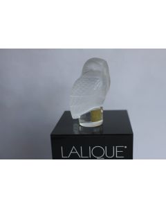 LALIQUE Chouette cristal dépoli
