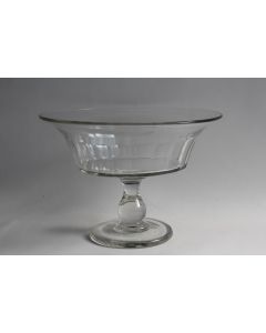 Coupe à fruits cristal XIXe siècle