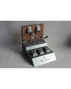 ALPINA Présentoir montres vitrine magasin