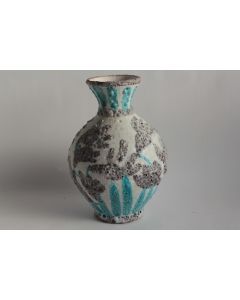 Vase céramique La Vietrese Italie glaçure volcanique