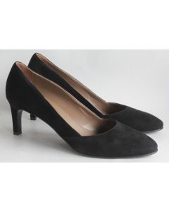 HERMES Escarpins daim noir T38