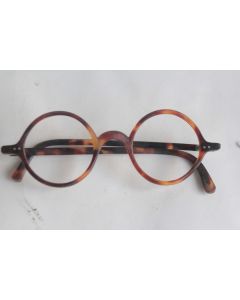 Ancienne paire de lunettes écaille de tortue