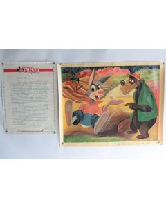 Affiche film Mélodie du Sud Walt Disney Mickey Magazine