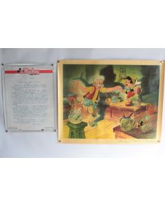 Affiche film Pinocchio Walt Disney Mickey Magazine