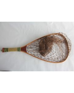 Ancienne Épuisette pêche truite Orvis