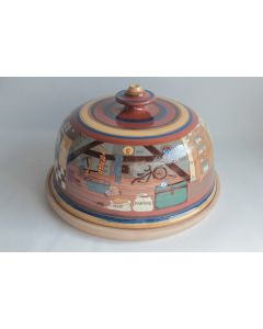 Cloche à fromage Poterie d'art Folklore Suisse Art populaire
