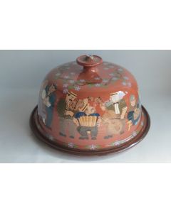 Cloche à fromage Poterie d'art Folklore Suisse Art populaire