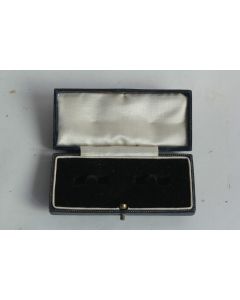 Ancien écrin pour bijoux cuir doré au fer