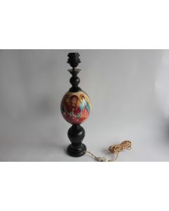 Pied de lampe œuf d'autruche Icône Russe