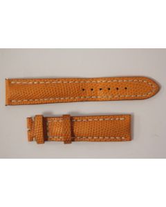 BREITLING Bracelet pour montre lézard orange 20 mm