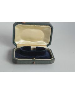 Ancien écrin pour montre bracelet monogramme J.H.