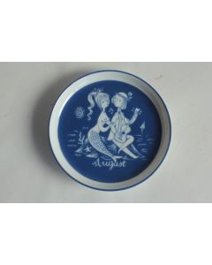 PEYNET Coupelle porcelaine Calendrier Août Rosenthal Studio-Linie