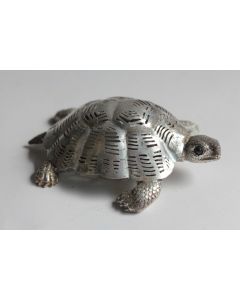 CHRISTOFLE Tortue argentée Lumière d'argent