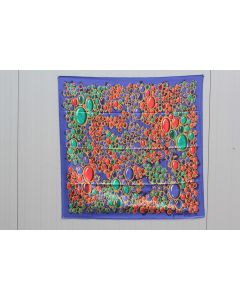 Foulard soie Jean-Claude JITROIS vintage
