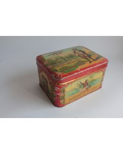 Boîte à thé tôle lithographiée quaker tea Kooh-I-Noor