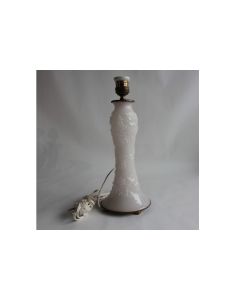 Pied de lampe opaline savonneuse Vignes
