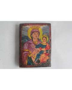 Icône orthodoxe Mère de Dieu Vierge à l'enfant